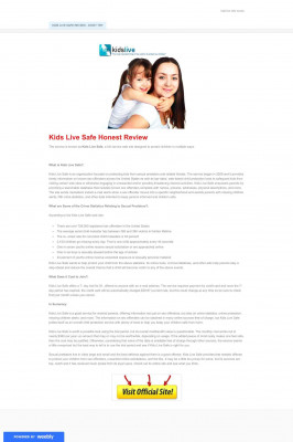 Kids Live Safe Review - Don't Try Kids Live Safe Review - Don't Try