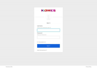 Kohls Okta Login Kohls Okta Login