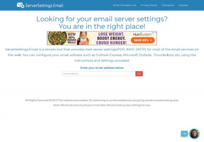 SECURESERVER.NET email server settings - IMAP and SMTP SECURESERVER.NET email server settings - IMAP and SMTP