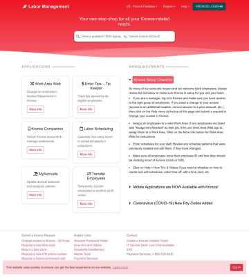 Aramark Labor Management Aramark Labor Management