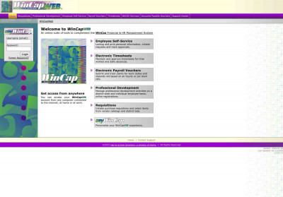WinCapWeb: Home WinCapWeb: Home