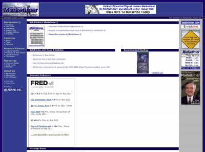 bobbrinker.com Marketimer © Moneytalk Bob Brinker bobbrinker.com Marketimer © Moneytalk Bob Brinker