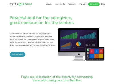 Helping the elderly and their caretakers Helping the elderly and their caretakers