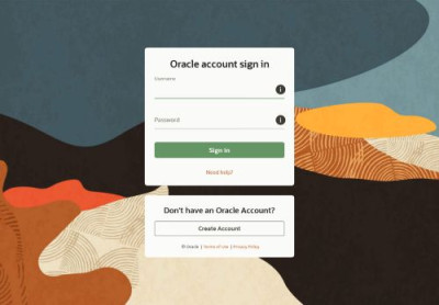 Oracle Login - Single Sign On Oracle Login - Single Sign On