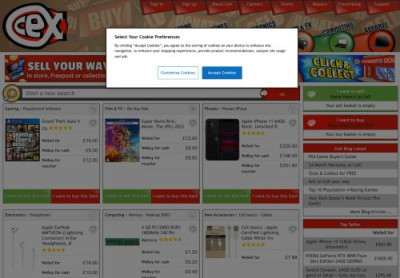 CEX (UK) :Sign In CEX (UK) :Sign In