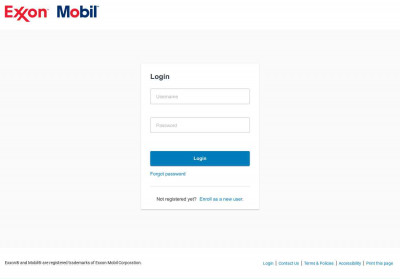 Login - ExxonMobil Online Login - ExxonMobil Online
