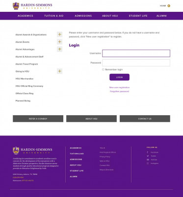 Login - Hardin Simmons University Login - Hardin Simmons University