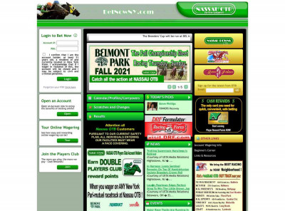 Account Wagering Information - Nassau Downs Account Wagering Information - Nassau Downs