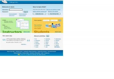 Student Zone - Quia Student Zone - Quia