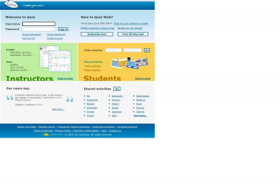 Student Zone - Quia Student Zone - Quia