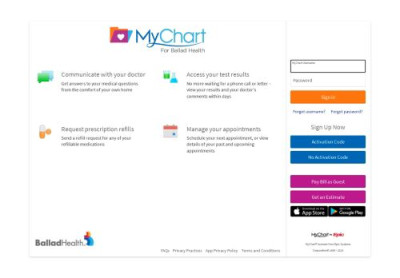 MyChart - Login Page MyChart - Login Page