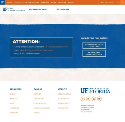 UF Webmail - University of Florida UF Webmail - University of Florida
