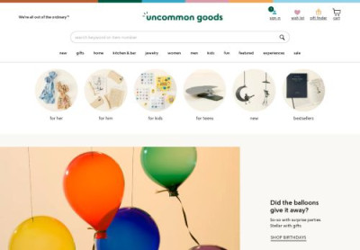 Uncommon Goods: Cool, Unique & Unusual Gifts ... Uncommon Goods: Cool, Unique & Unusual Gifts ...