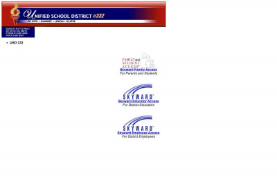 Skyward - Unified School District 232 Skyward - Unified School District 232