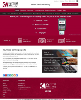 Internet Banking - Central Murray Credit Union Internet Banking - Central Murray Credit Union