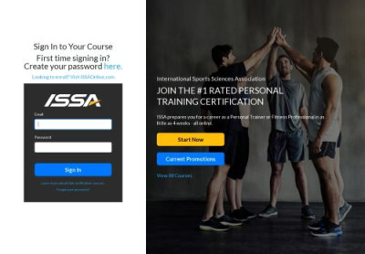 ISSA Trainer : Members Section ISSA Trainer : Members Section
