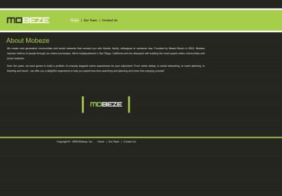 Welcome to Mobeze, Inc. Welcome to Mobeze, Inc.