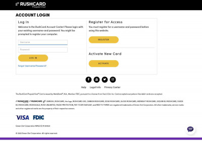 Manage Your Rushcard Manage Your Rushcard