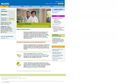 Welcome to MetDental.com Welcome to MetDental.com