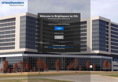 UT Southwestern Brightspace UT Southwestern Brightspace