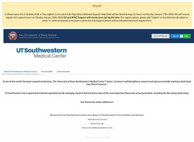 UT Southwestern Medical Center Login Page UT Southwestern Medical Center Login Page