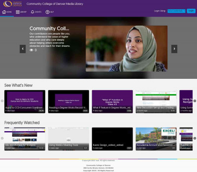 Community College of Denver Media Library - YuJa Community College of Denver Media Library - YuJa