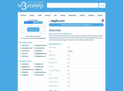 Loading... - Degify - Degify.com Loading... - Degify - Degify.com
