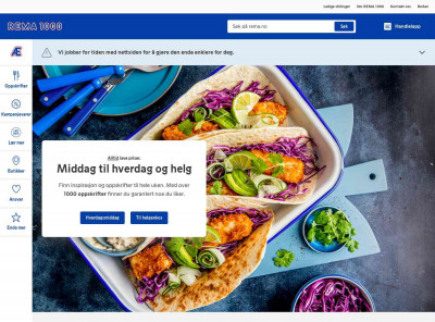 Middag for hele familien | Oppskrifter | REMA 1000 Middag for hele familien | Oppskrifter | REMA 1000