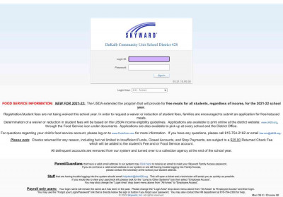 Login - Powered by Skyward Login - Powered by Skyward