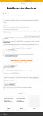 School Boundaries School Boundaries