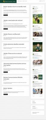 Update: Banner and Bearweb Update: Banner and Bearweb