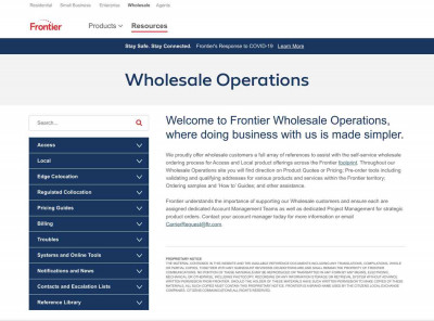 Frontier-MasterStream - Wholesale Frontier-MasterStream - Wholesale