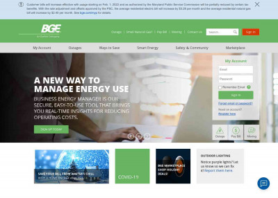 Pay My Bill | Baltimore Gas and Electric Company - BGE Pay My Bill | Baltimore Gas and Electric Company - BGE
