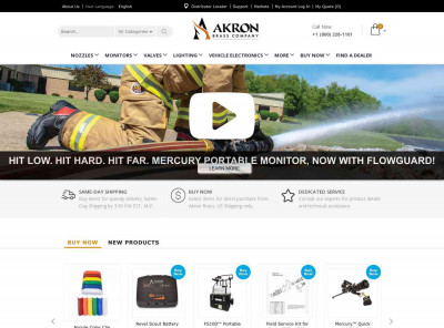 Master Stream Nozzles - Akron Brass Master Stream Nozzles - Akron Brass