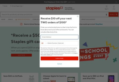 Account | staples.ca Account | staples.ca