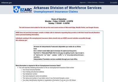 ADWS EZARC - Welcome to EZARC ADWS EZARC - Welcome to EZARC