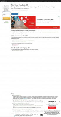 Find Your Facebook ID Find Your Facebook ID