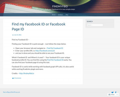find your facebook id in two simple steps: findmyfbid find your facebook id in two simple steps: findmyfbid