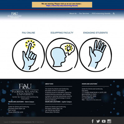 Student Web Portal – Center for eLearning - Florida Atlantic ... Student Web Portal – Center for eLearning - Florida Atlantic ...