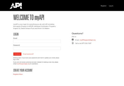 Log in - myAPI Portal Log in - myAPI Portal