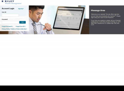 B. Riley Wealth Management: Account Login B. Riley Wealth Management: Account Login