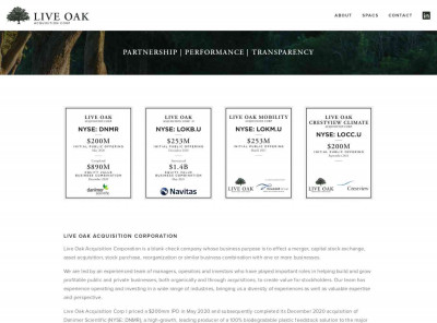 Gary Wunderlich Bio - Live Oak Acquisition Corp Gary Wunderlich Bio - Live Oak Acquisition Corp