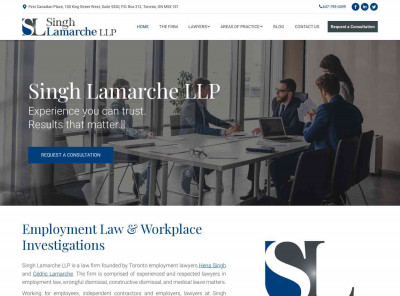 Hena Singh - Toronto Employment Lawyers Hena Singh - Toronto Employment Lawyers