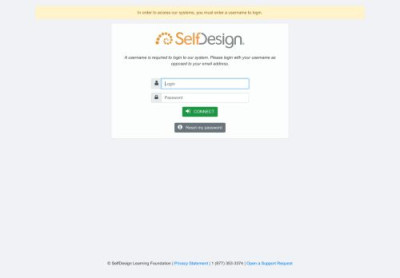 SelfDesign Authentication SelfDesign Authentication