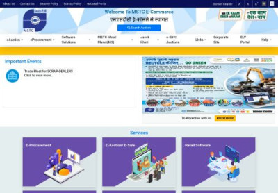 Welcome to MSTC e-auction portal Welcome to MSTC e-auction portal
