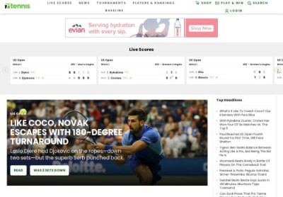 Tennis.com | Tennis Live Scores, News, Videos, Player ... Tennis.com | Tennis Live Scores, News, Videos, Player ...