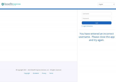 Login | My Benefit Express Login | My Benefit Express