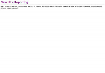 Employer Resources - New Hire Reporting Employer Resources - New Hire Reporting