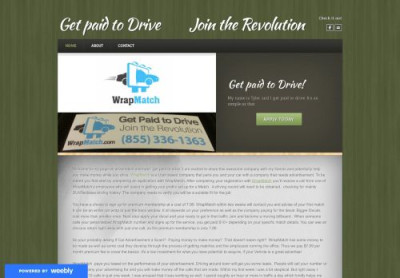 Get paid to Drive Join the Revolution - Home Get paid to Drive Join the Revolution - Home