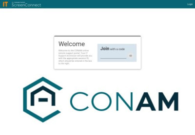 Login - CONAM Remote Support Login - CONAM Remote Support